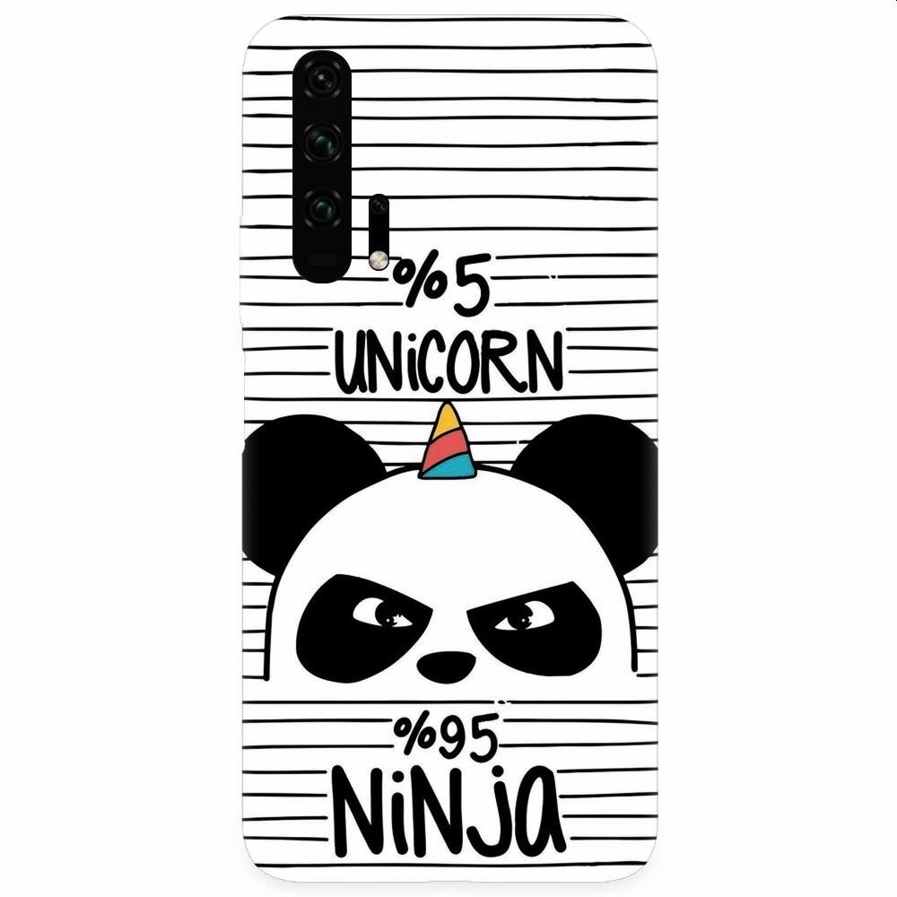 Husa silicon pentru Honor 20 Pro, Unicorn Ninja