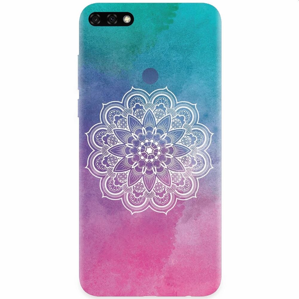 Husa silicon pentru Honor 7C, Mandala