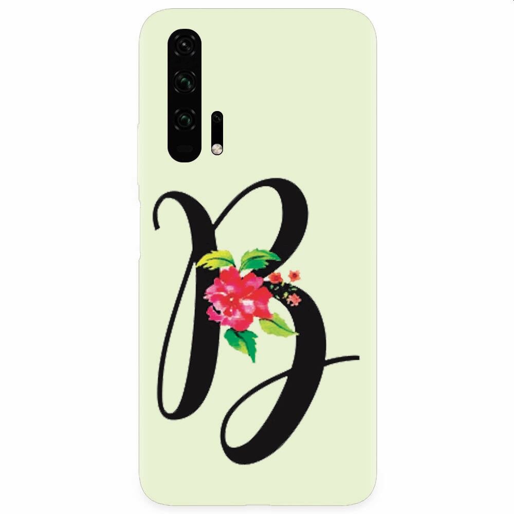 Husa silicon pentru Honor 20 Pro, Litera B