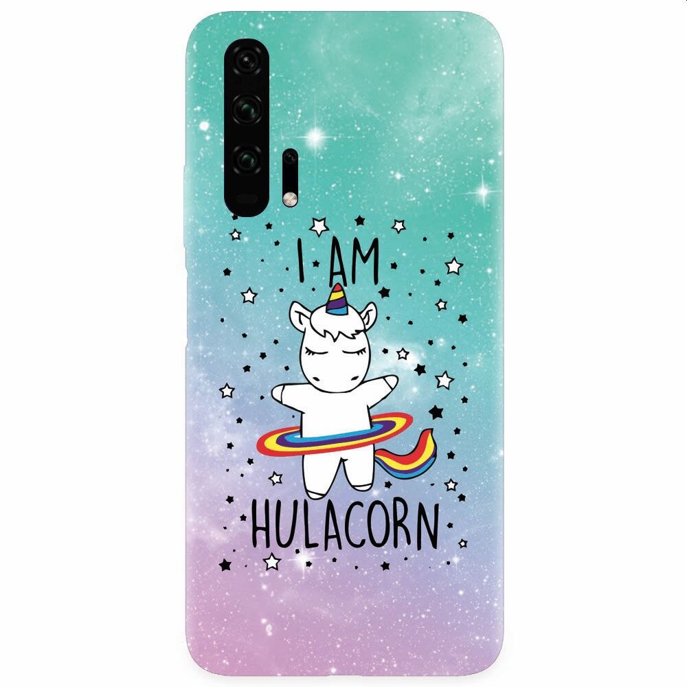 Husa silicon pentru Honor 20 Pro, I Am Hulacorn