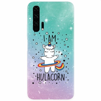 Husa silicon pentru Honor 20 Pro, I Am Hulacorn Husa silicon pentru Honor 20 Pro, I Am Hulacorn