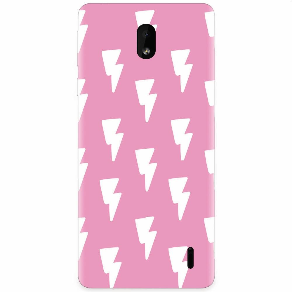 Husa silicon pentru Nokia 1 Plus, Electric Pink