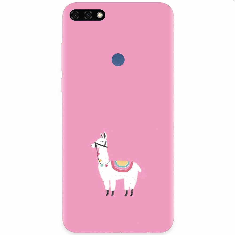 Husa silicon pentru Honor 7C, Lamma