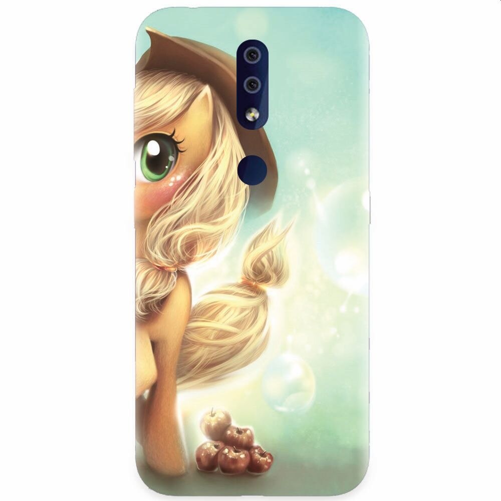 Husa silicon pentru Nokia 4.2, Applejack Pony Cute K