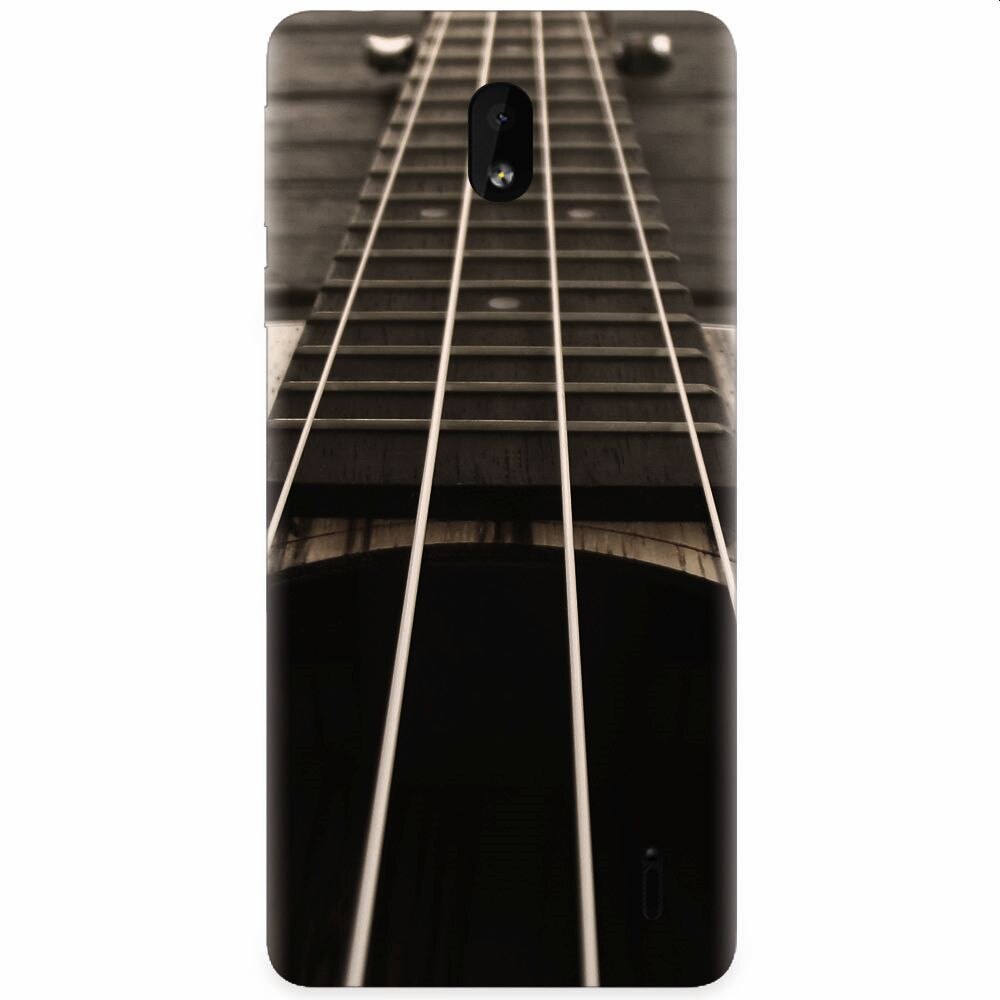 Husa silicon pentru Nokia 1 Plus, Bass Guitar