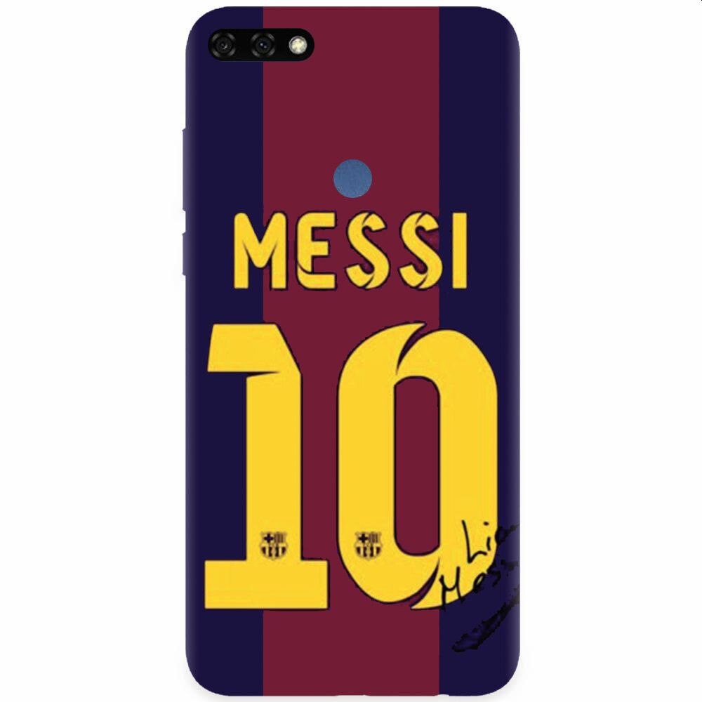 Husa silicon pentru Honor 7C, Messi 0