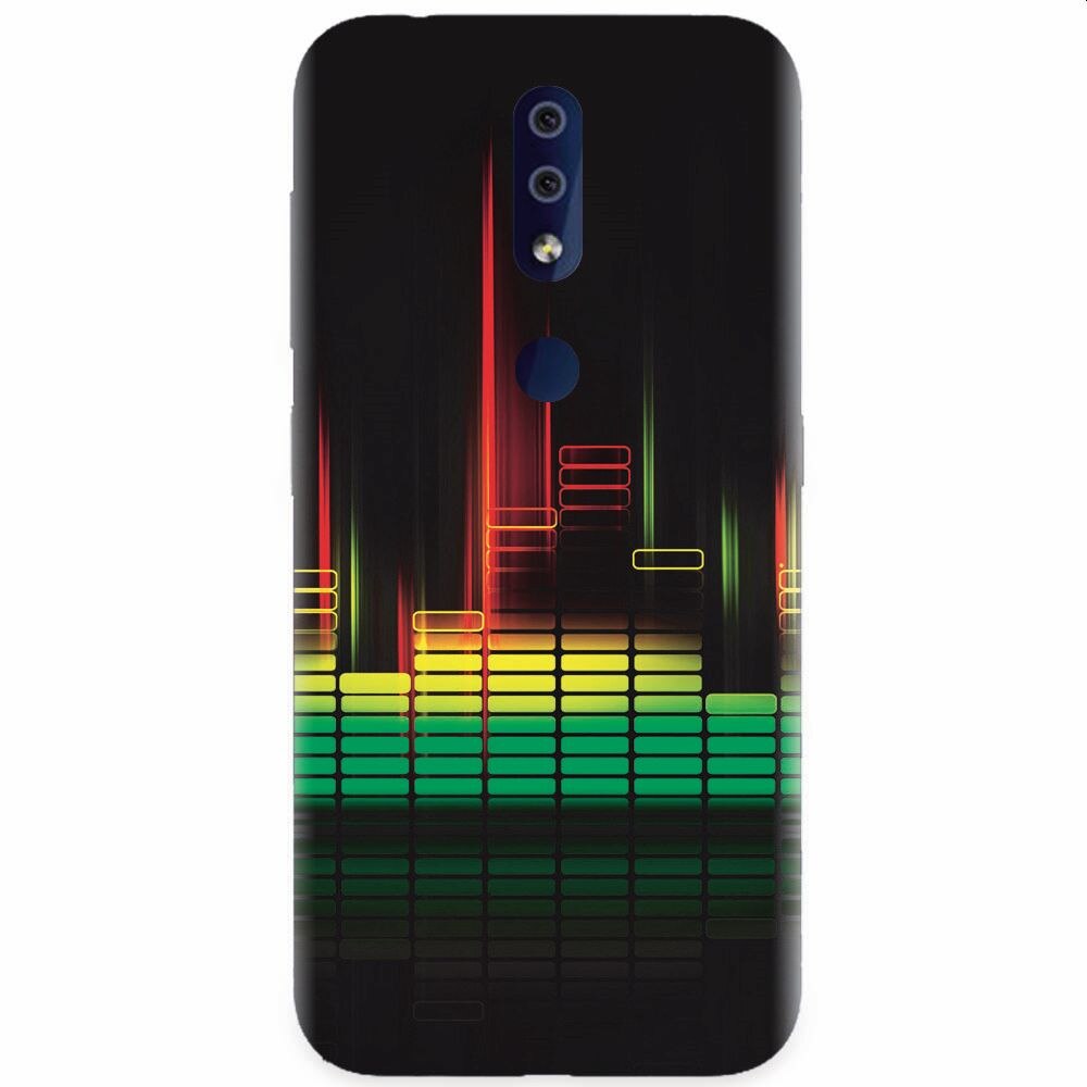 Husa silicon pentru Nokia 4.2, Abstract Dj Sound System