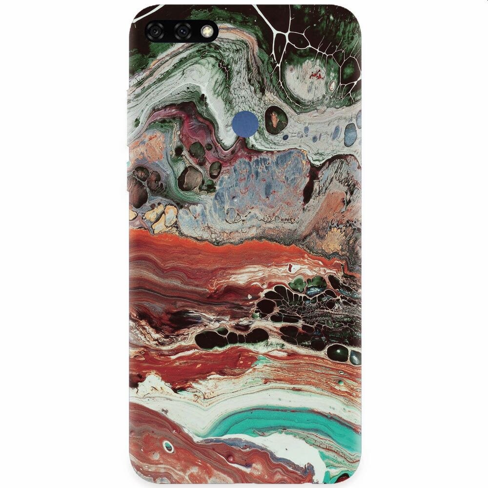 Husa silicon pentru Honor 7C, Abstract 104