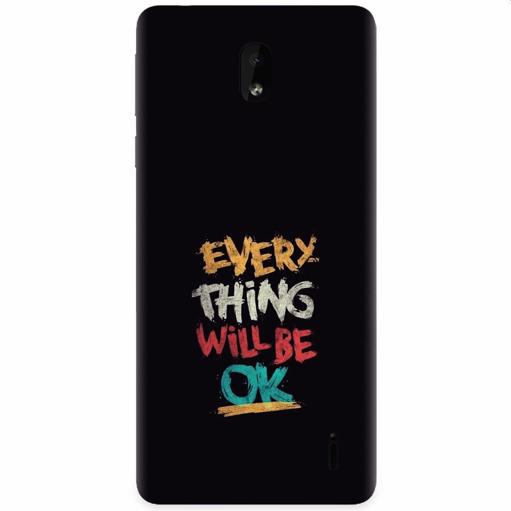 Husa silicon pentru Nokia 1 Plus, Everything Will Be Ok