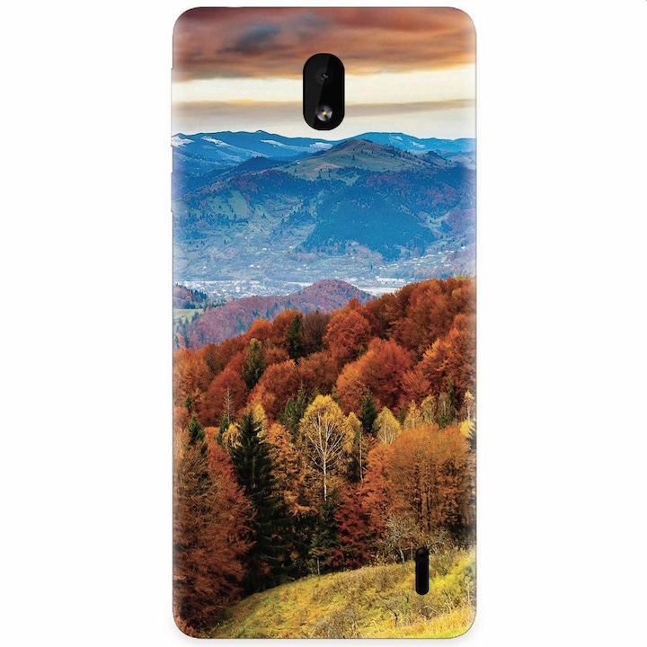 Π‘ΠΈΠ»ΠΈΠΊΠΎΠ½ΠΎΠ² ΠΊΠ΅ΠΉΡ Π·Π° Nokia 1 Plus, Autumn Mountain Fall Rusty Forest Colors