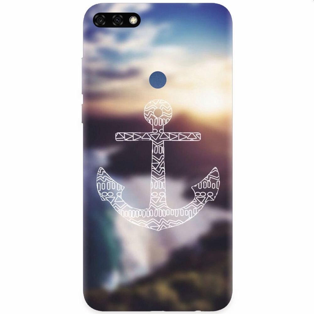 Husa silicon pentru Honor 7C, Ancora