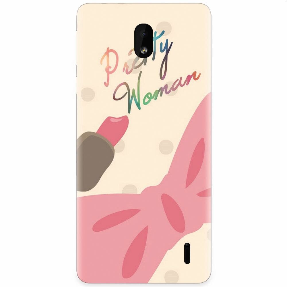 Husa silicon pentru Nokia 1 Plus, Cute Girly