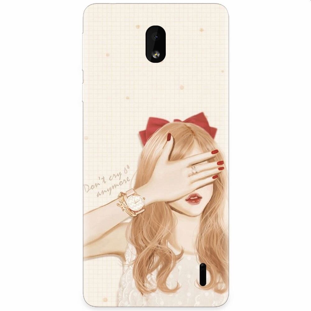 Husa silicon pentru Nokia 1 Plus, Dont Cry Anymore