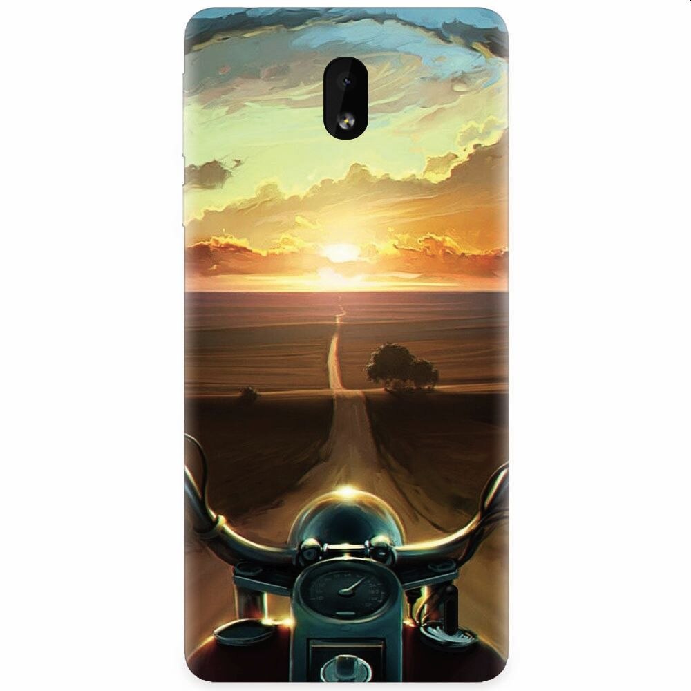 Husa silicon pentru Nokia 1 Plus, Country Road