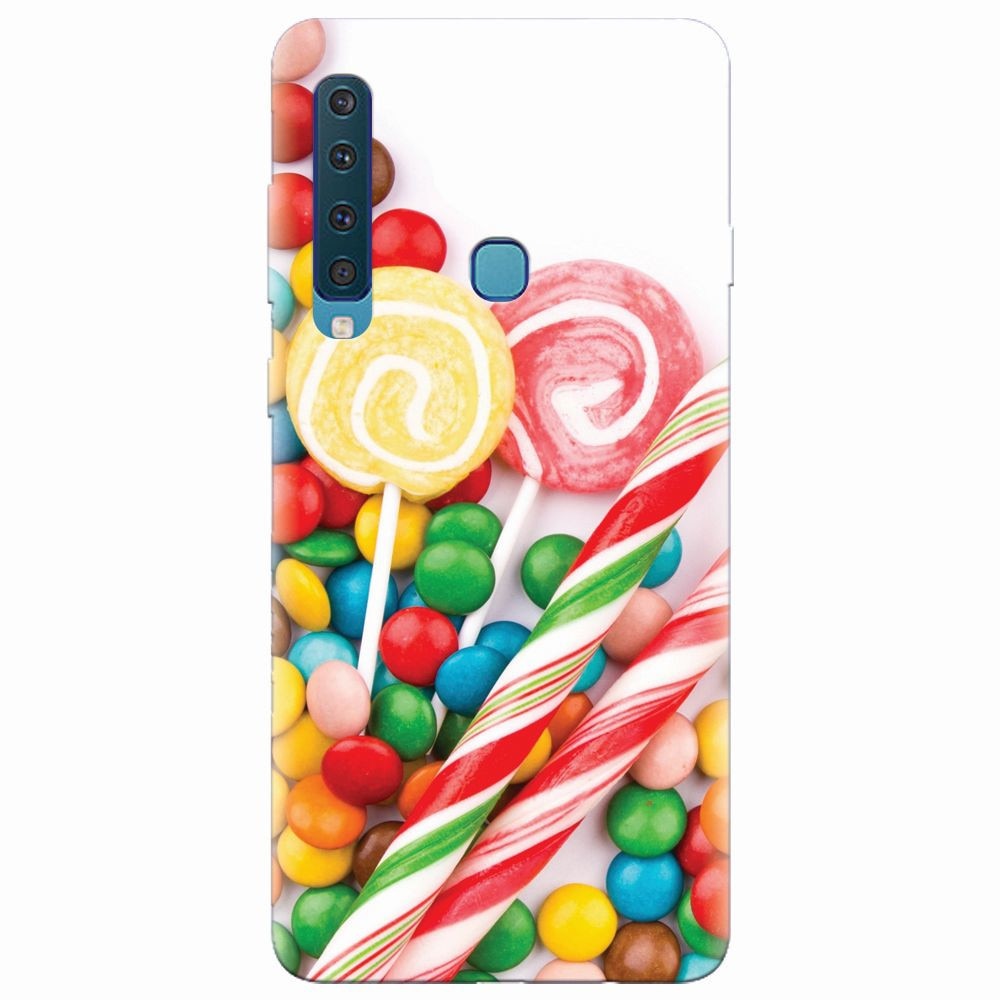 Husa silicon pentru Samsung Galaxy A9 2018, Sweet Colorful Candy