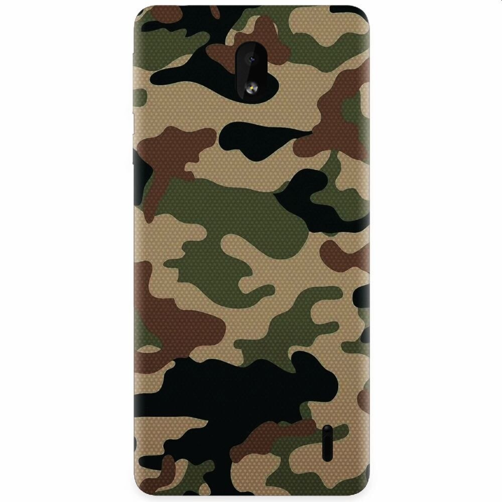 Husa silicon pentru Nokia 1 Plus, Camuflaj