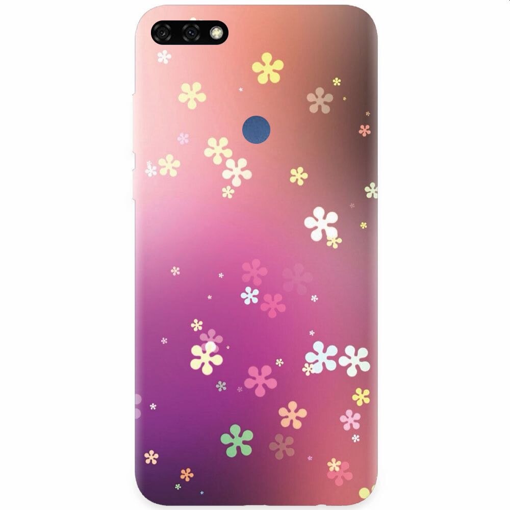 Husa silicon pentru Honor 7C, Girlish 002