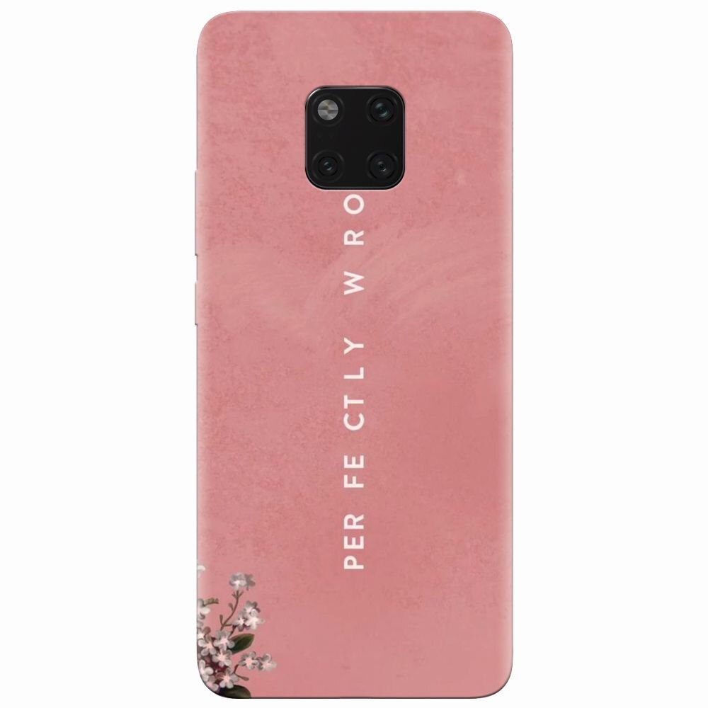 Husa silicon pentru Huawei Mate 20 Pro, Perfectly Wrong