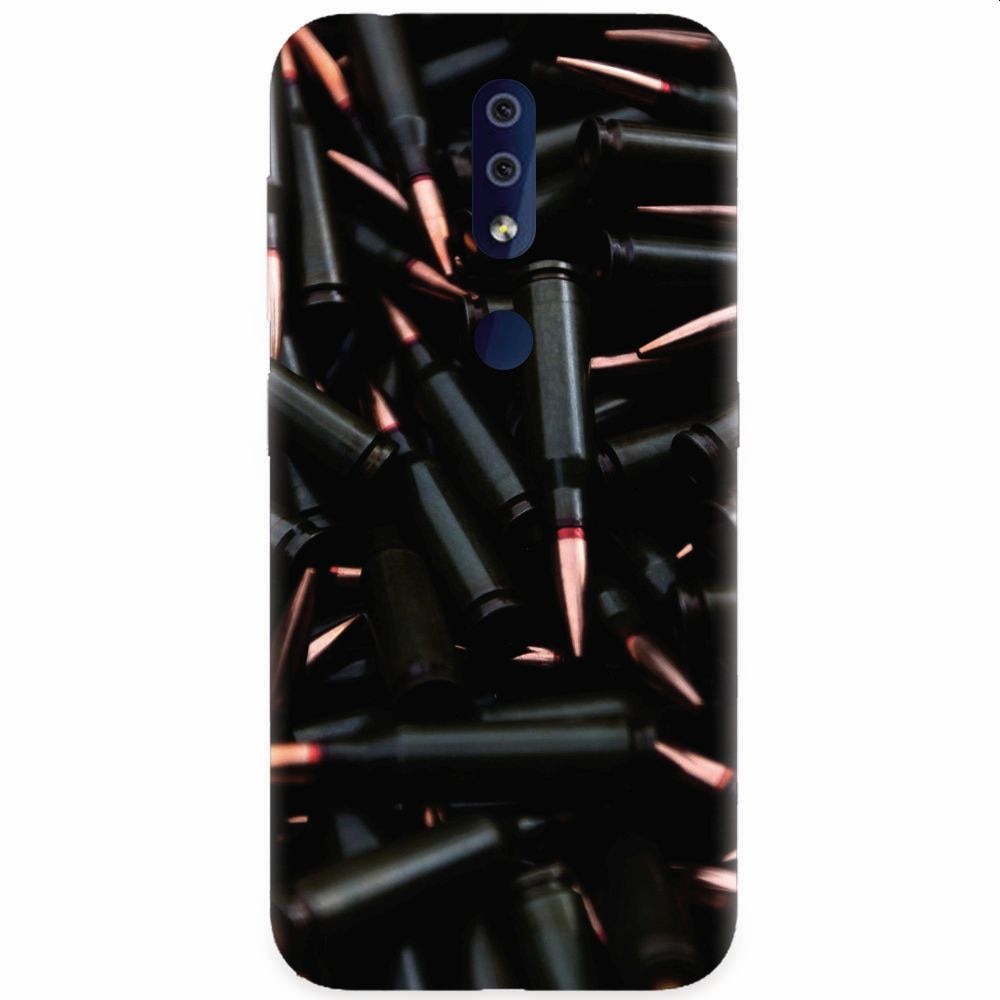 Husa silicon pentru Nokia 4.2, Ammunition Bullets