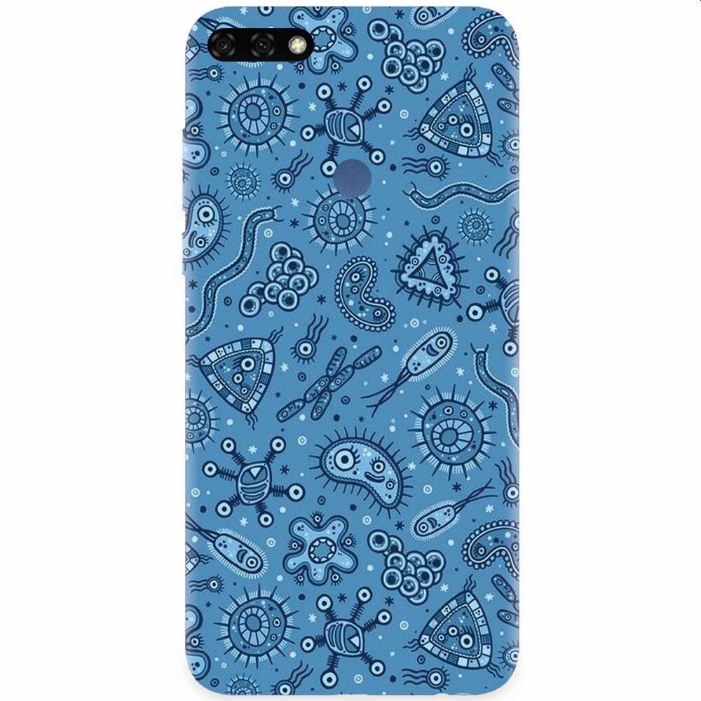 Husa silicon pentru Honor 7C, Bacteria