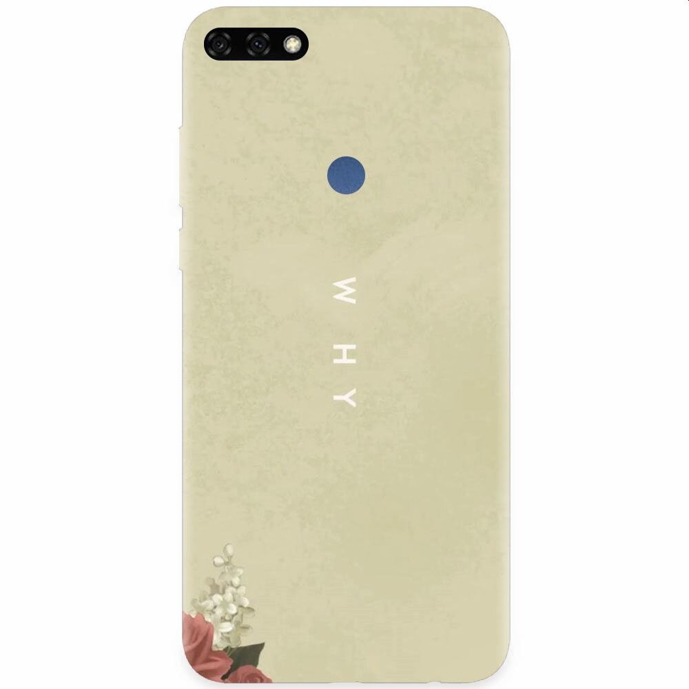 Husa silicon pentru Honor 7C, Why