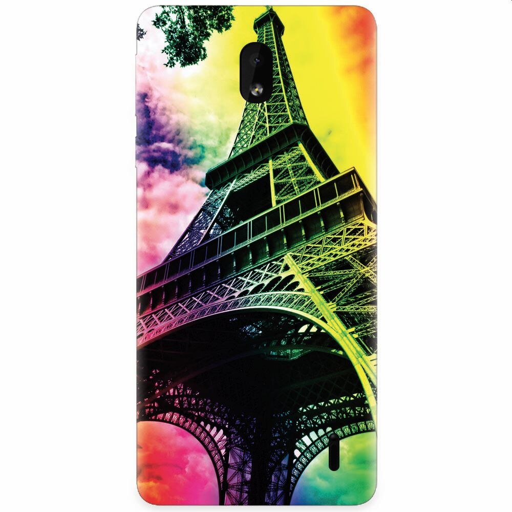 Husa silicon pentru Nokia 1 Plus, Eiffel Tower 002