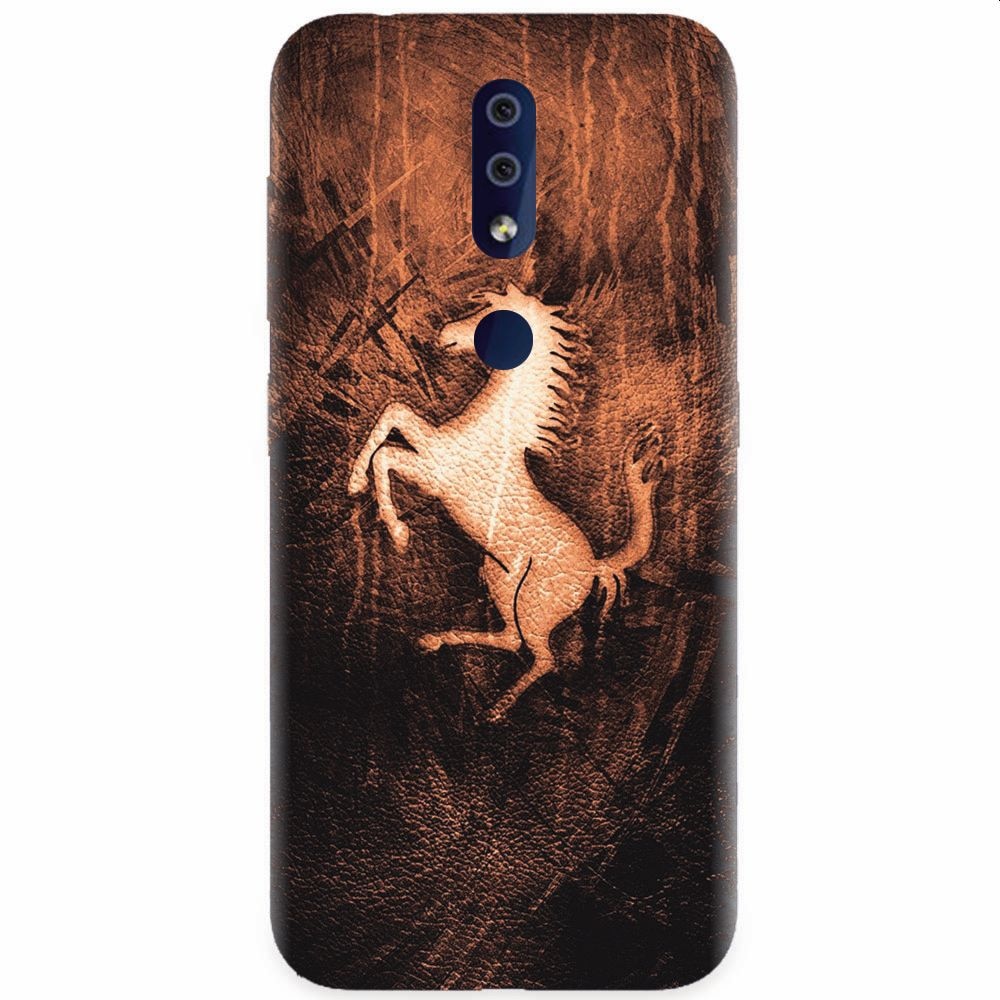 Husa silicon pentru Nokia 4.2, Amazing Horse