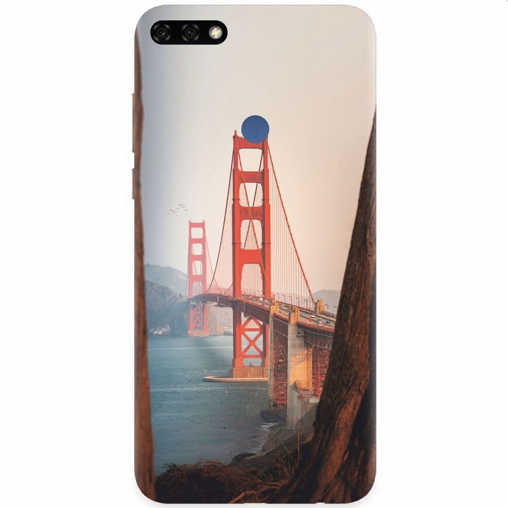 Husa silicon pentru Honor 7C, Bridge