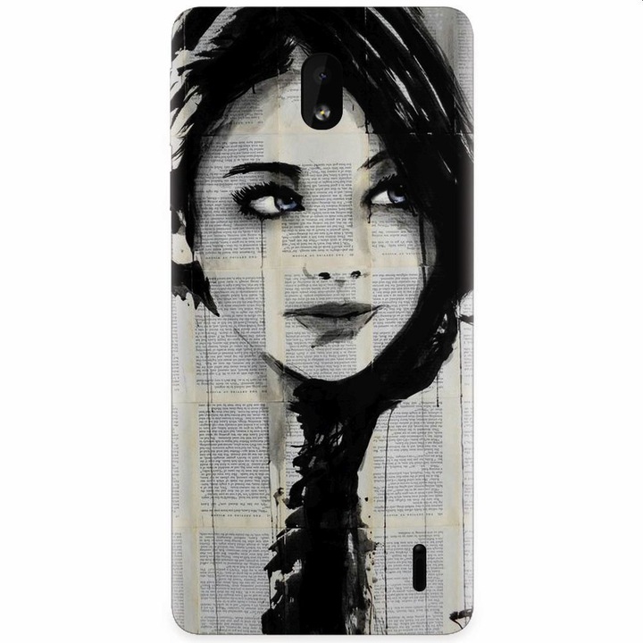 Силиконов кейс за Nokia 1 Plus, Blue Eyes
