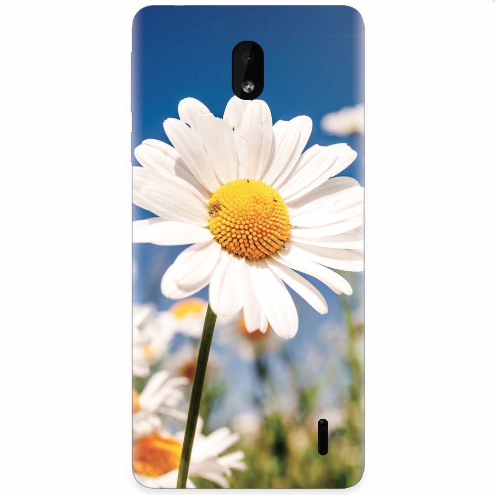 Husa silicon pentru Nokia 1 Plus, Daisies Field Flowers