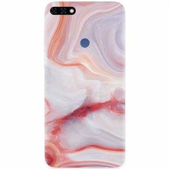 Husa silicon pentru Honor 7C, Abstract 102 Husa silicon pentru Honor 7C, Abstract 102