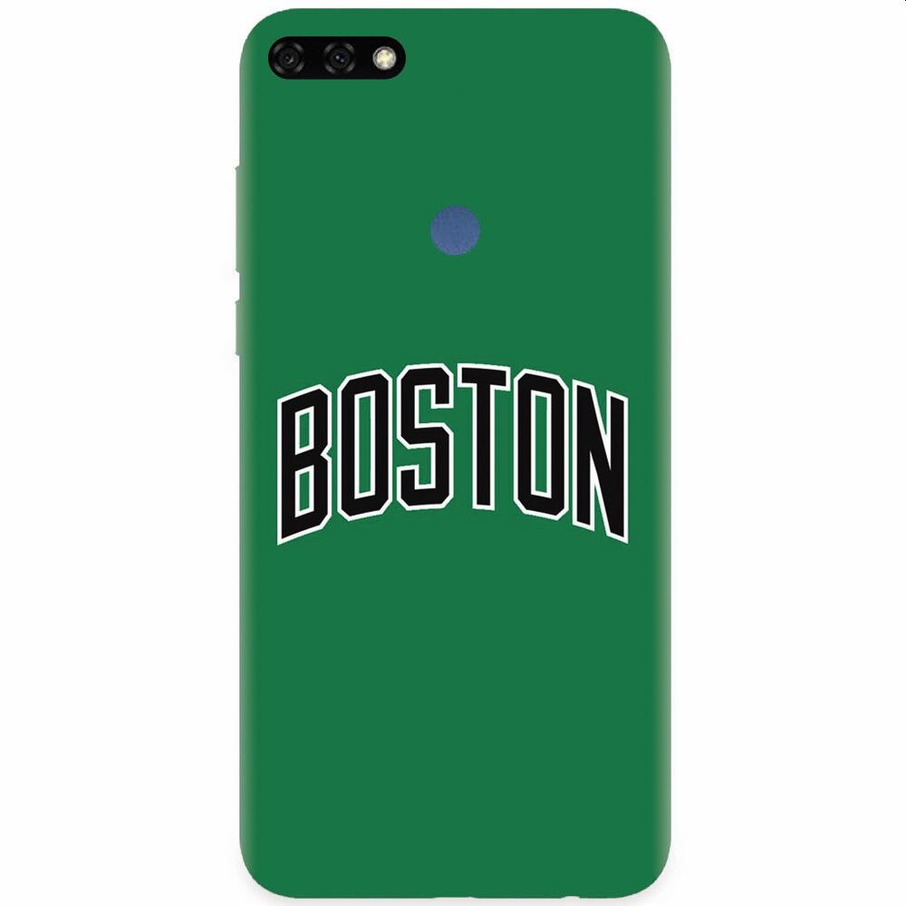 Husa silicon pentru Honor 7C, NBA Boston Celtics