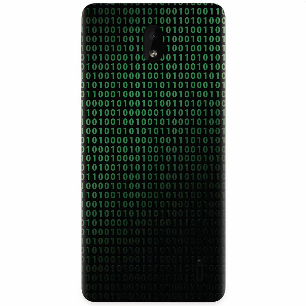 Husa silicon pentru Nokia 1 Plus, Binary Code
