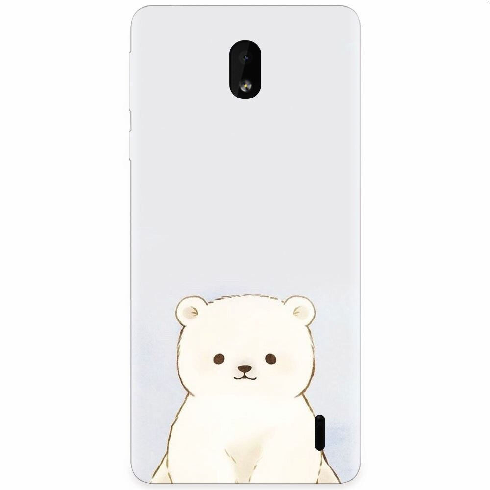Husa silicon pentru Nokia 1 Plus, Bear