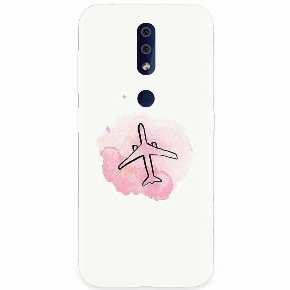 Husa silicon pentru Nokia 4.2, Airplain