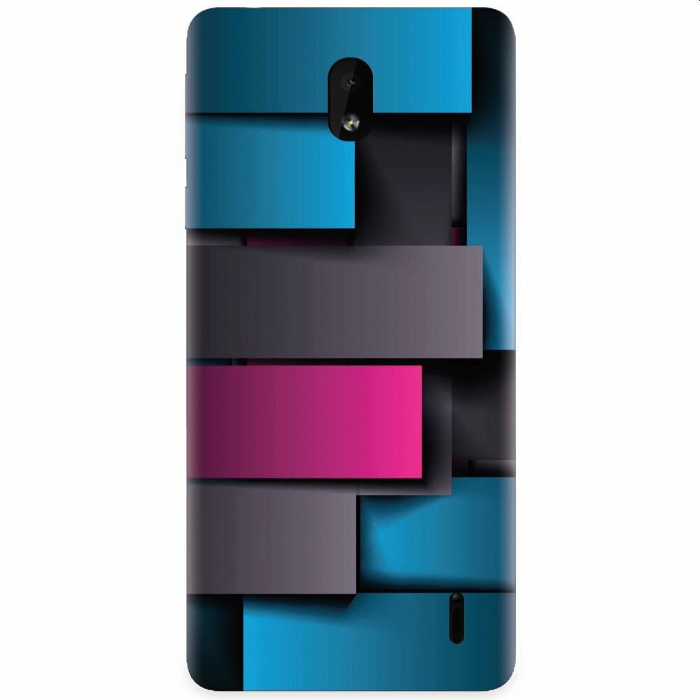 Husa silicon pentru Nokia 1 Plus, Cool Abstract