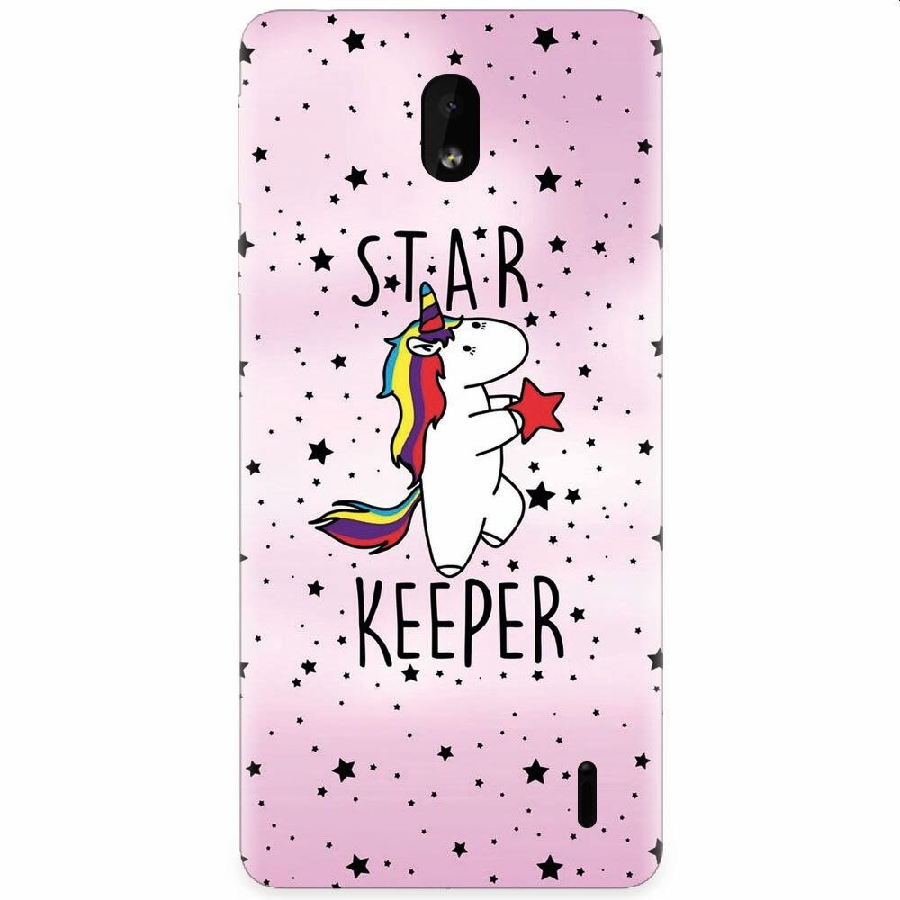 Husa silicon pentru Nokia 1 Plus, Unicorn Star Keeper