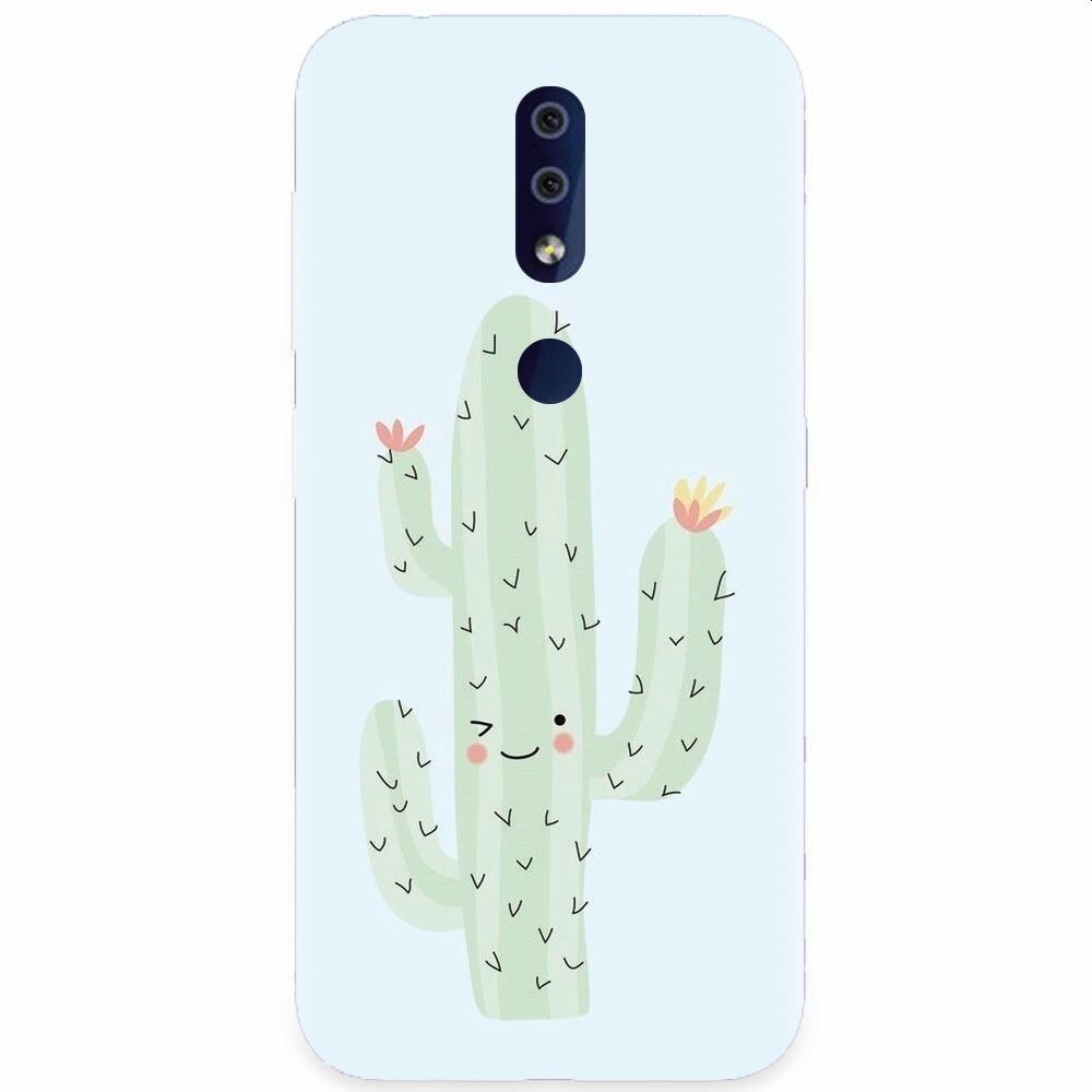 Husa silicon pentru Nokia 4.2, Cactus