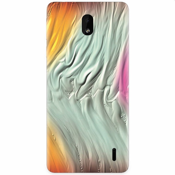 Силиконов кейс за Nokia 1 Plus, Атрактивен абстрактен дизайн