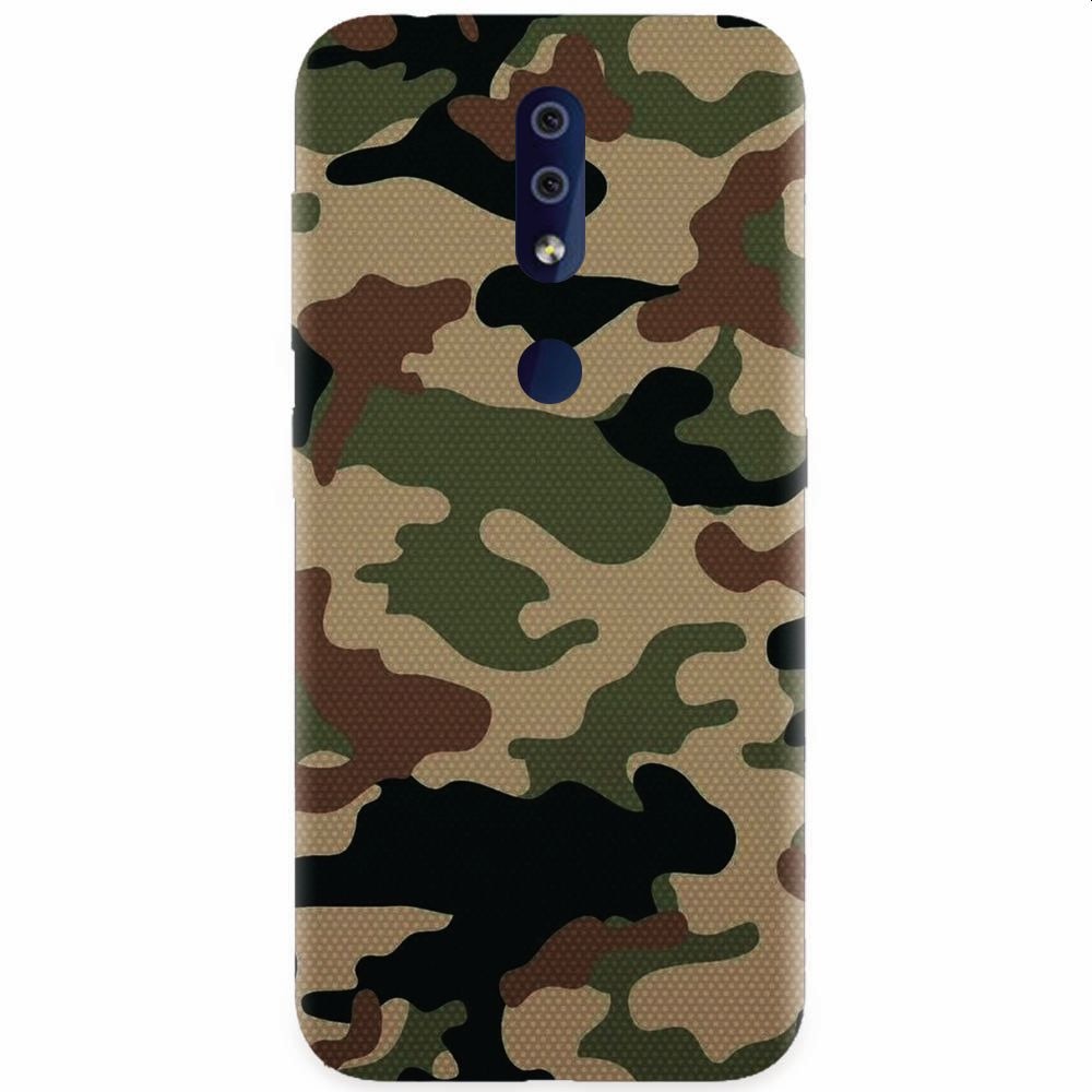 Husa silicon pentru Nokia 4.2, Camuflaj