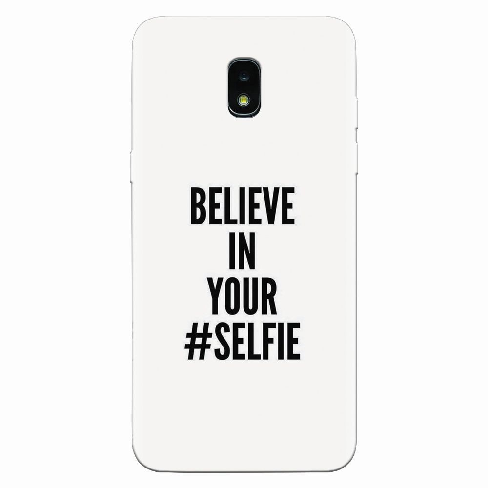 Husa silicon pentru Samsung Galaxy J3 2018, Believe In Yourlfie