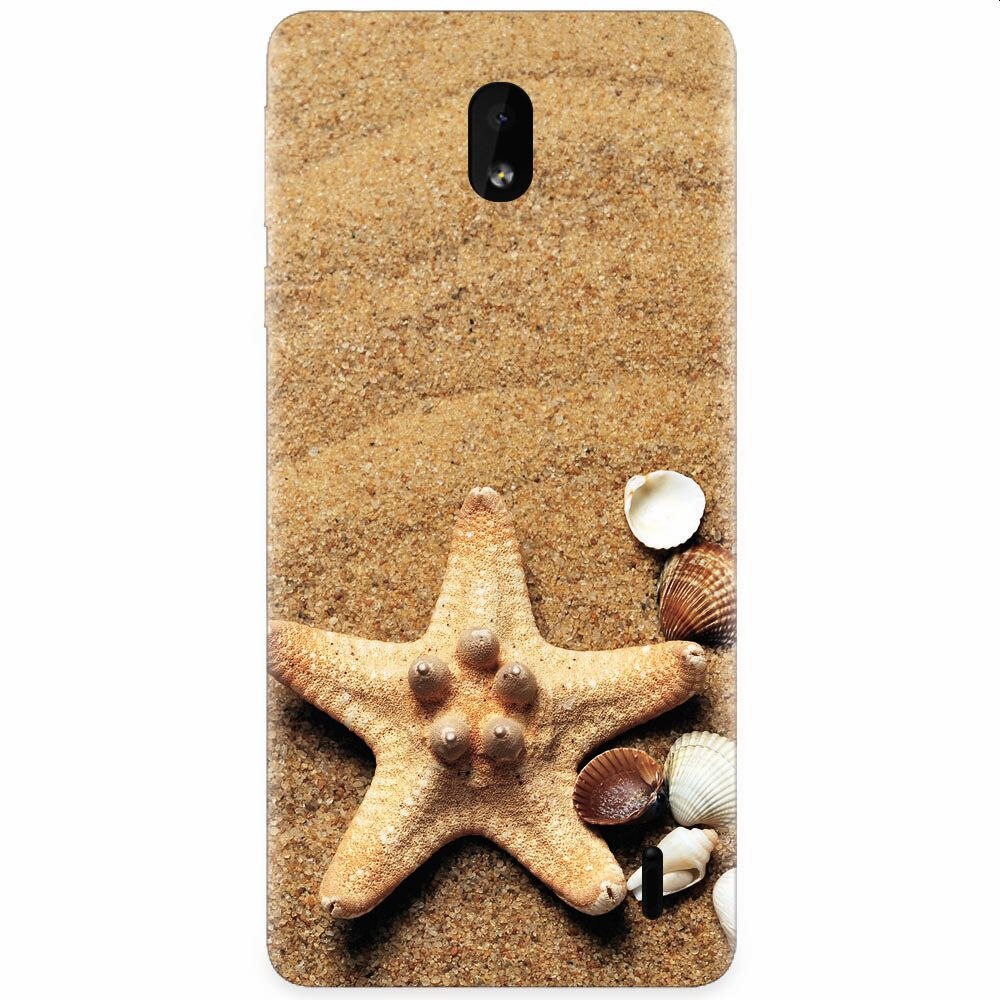 Husa silicon pentru Nokia 1 Plus, Sea Shells