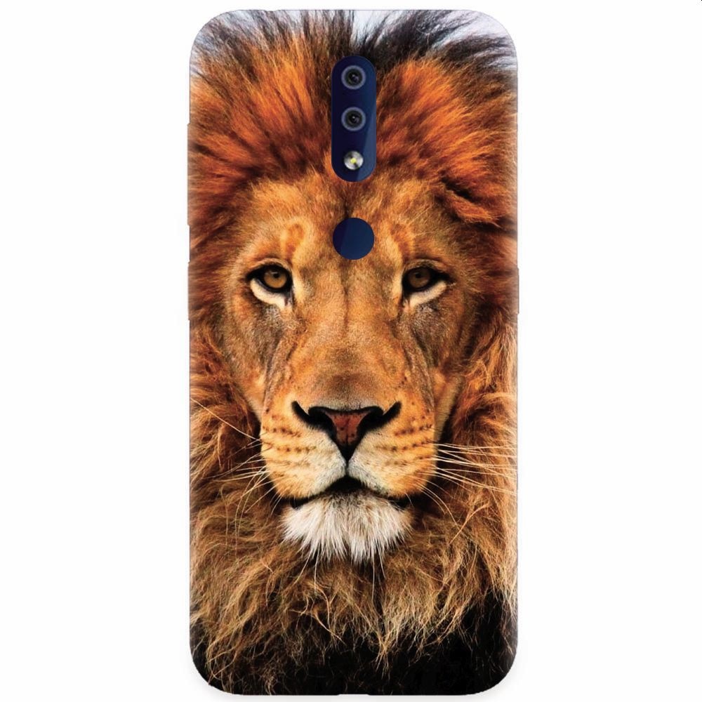 Husa silicon pentru Nokia 4.2, Colorful Lion4