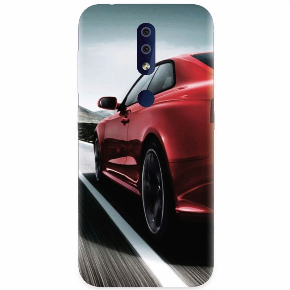 Husa silicon pentru Nokia 4.2, Car On Road