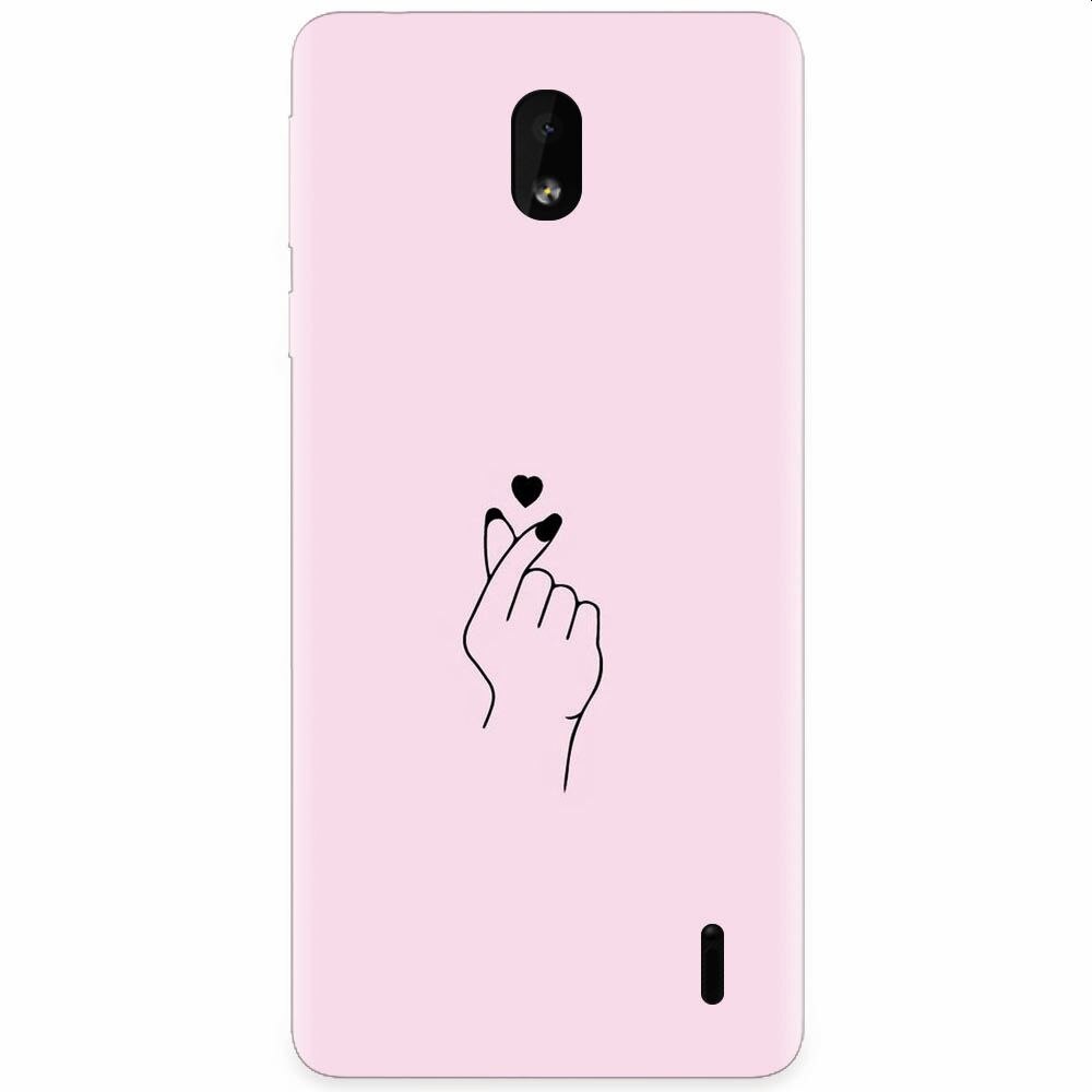 Husa silicon pentru Nokia 1 Plus, Simple Love