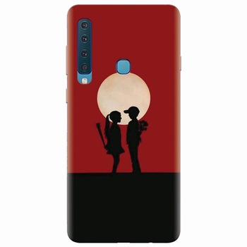 Husa silicon pentru Samsung Galaxy A9 2018, Boy Girl Love Story Husa silicon pentru Samsung Galaxy A9 2018, Boy Girl Love Story