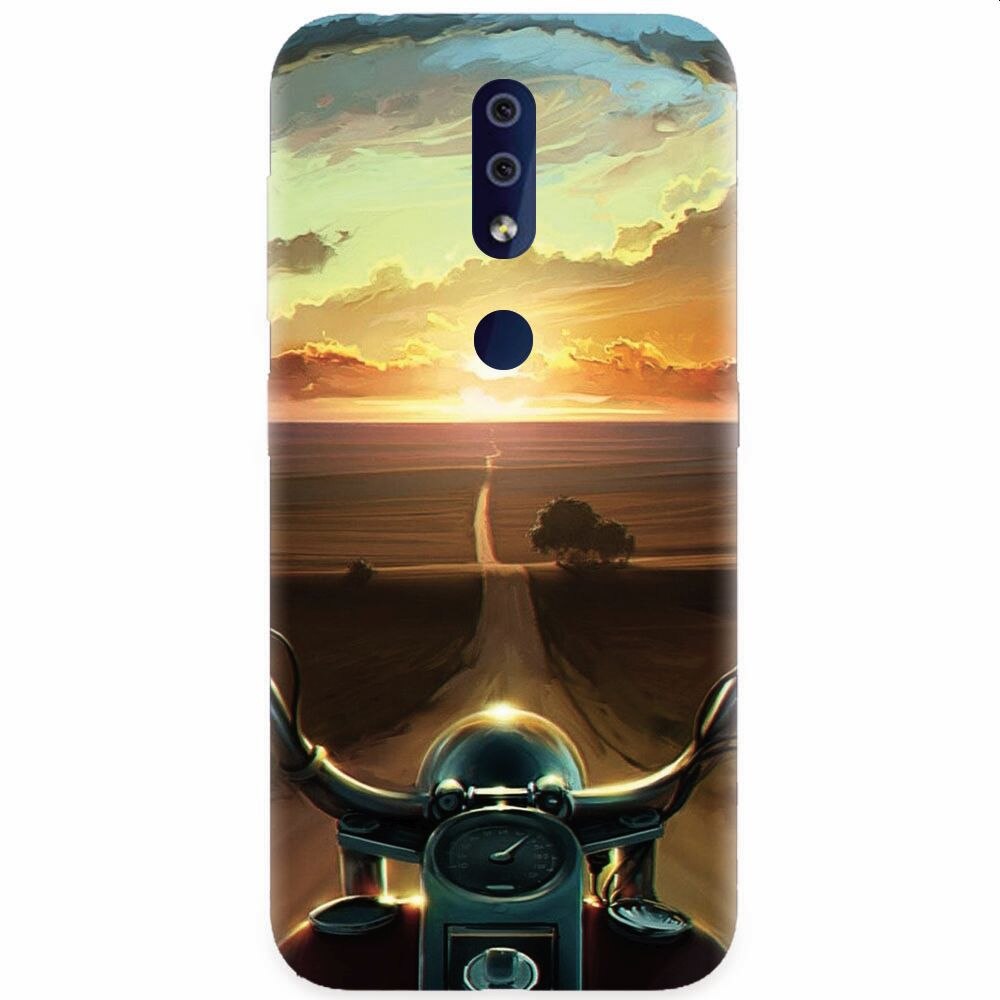 Husa silicon pentru Nokia 4.2, Country Road