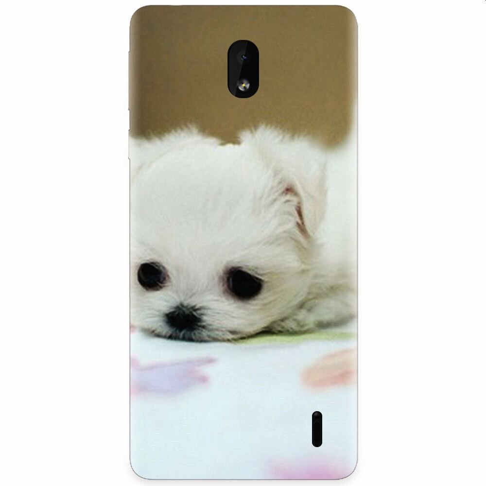 Husa silicon pentru Nokia 1 Plus, Puppies 001