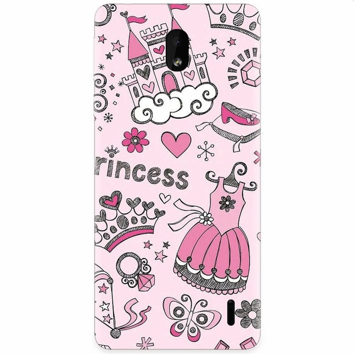 Силиконов кейс за Nokia 1 Plus, Princess