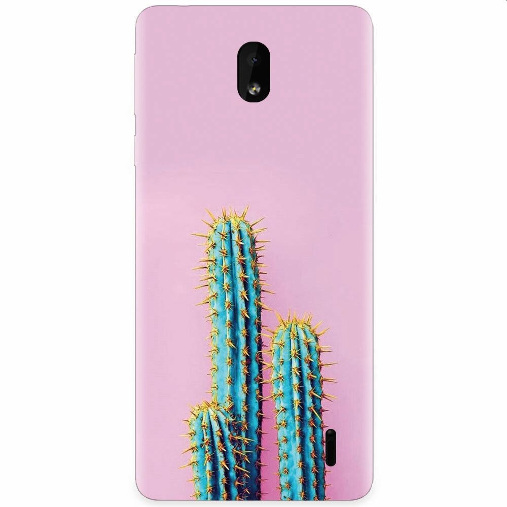 Husa silicon pentru Nokia 1 Plus, Cactus 102